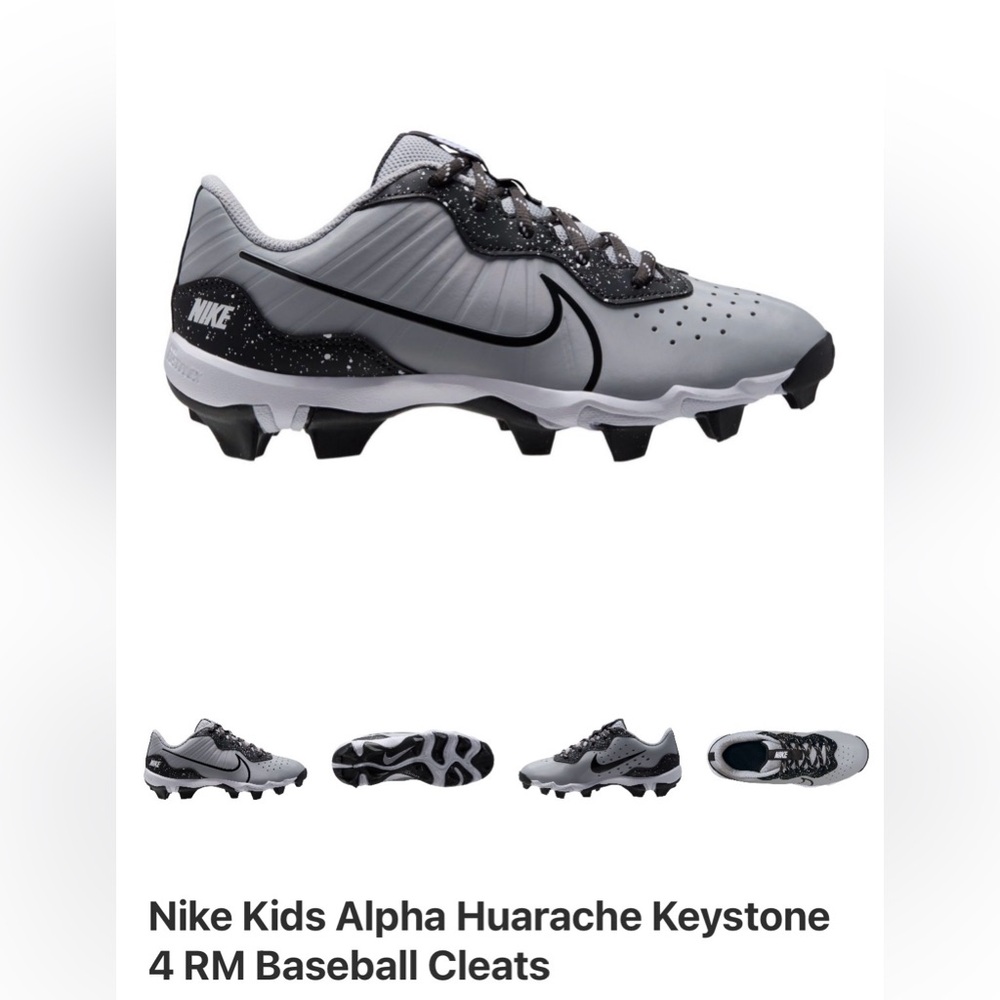 Nike Kids' Alpha Huarache Keystone 4 RM
Baseball Cleats - Picture 2 of 5